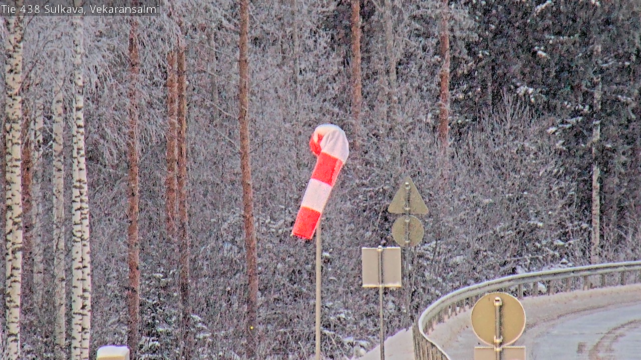 Weather Camera Image Väg 438, Sulkava, Vekaransalmi, Sulkava, Etelä-Savo