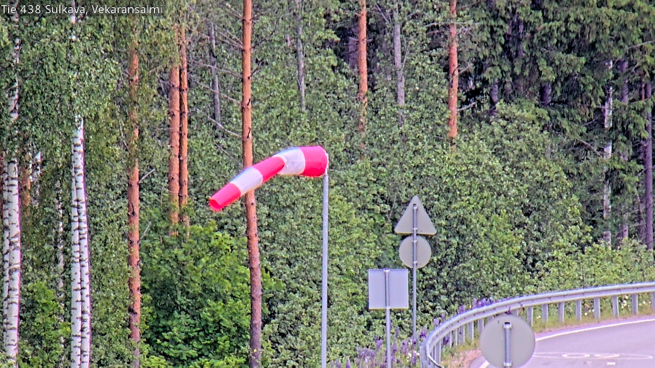 Weather Camera Image Road 438, Sulkava, Vekaransalmi, Sulkava, Etelä-Savo