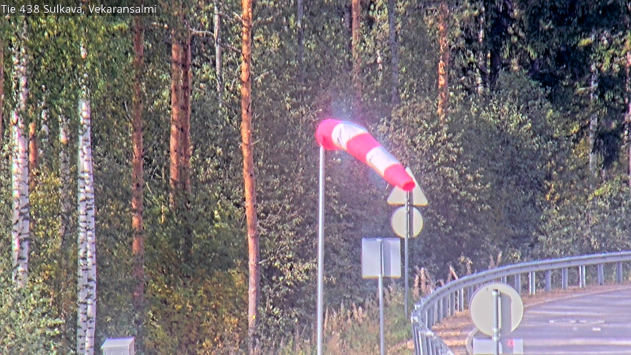 Weather Camera Image Road 438, Sulkava, Vekaransalmi, Sulkava, Etelä-Savo