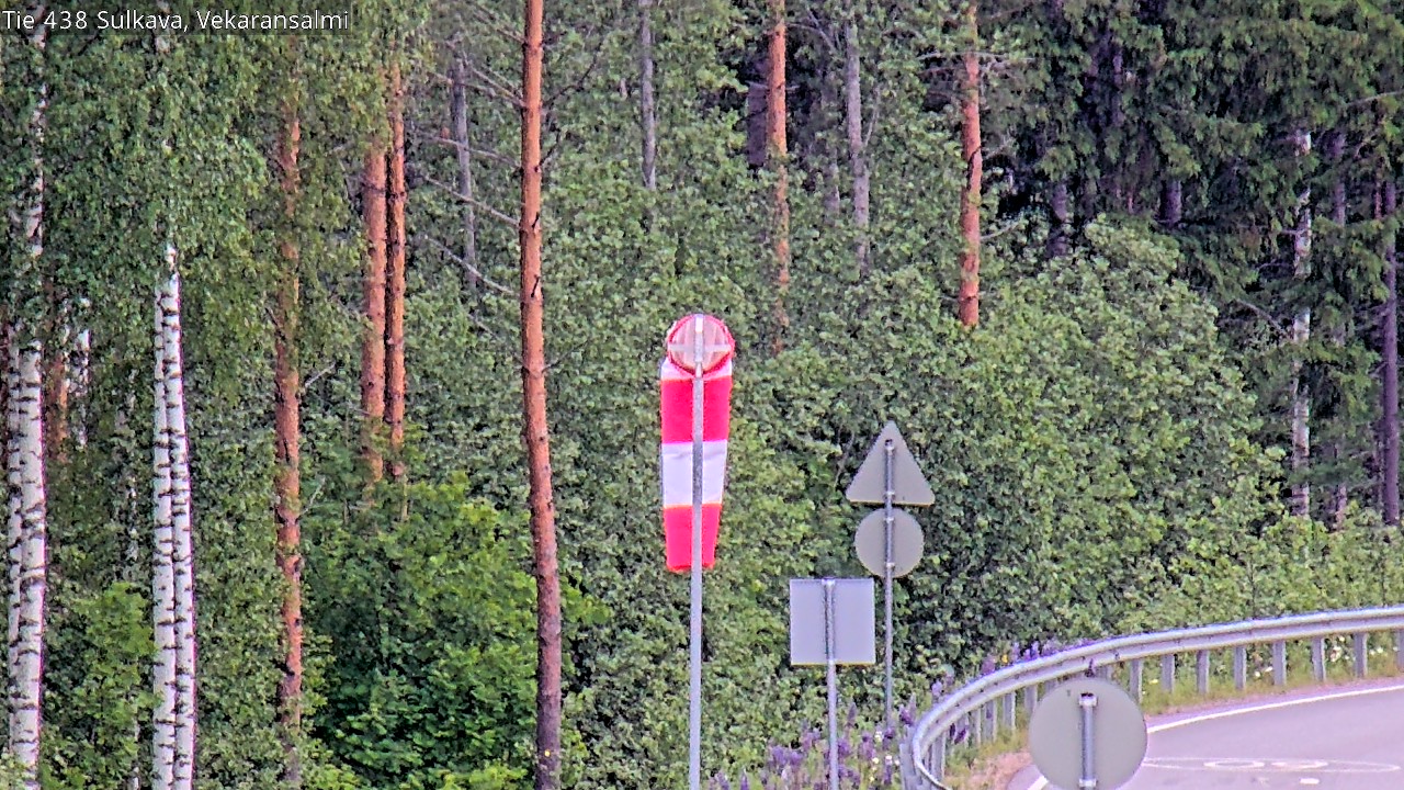 Weather Camera Image Road 438, Sulkava, Vekaransalmi, Sulkava, Etelä-Savo
