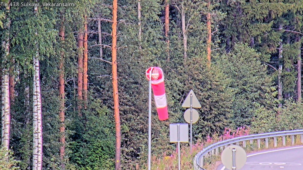Weather Camera Image Road 438, Sulkava, Vekaransalmi, Sulkava, Etelä-Savo