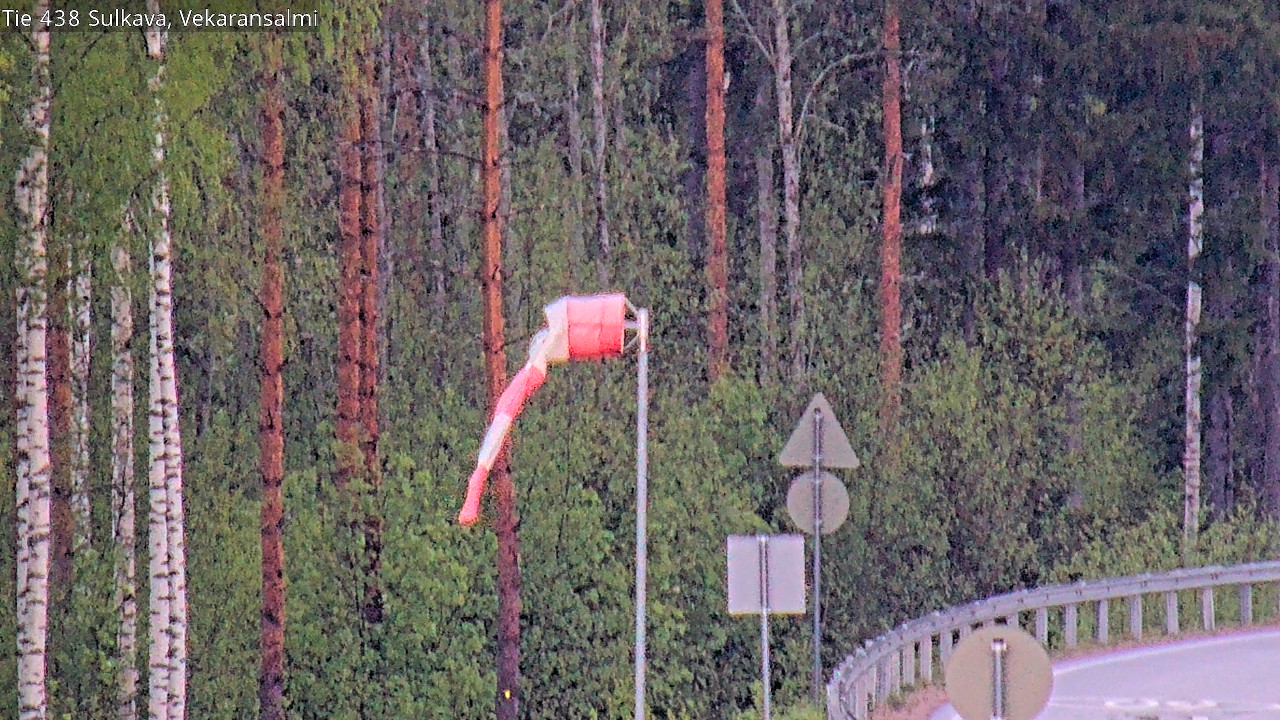 Weather Camera Image Road 438, Sulkava, Vekaransalmi, Sulkava, Etelä-Savo
