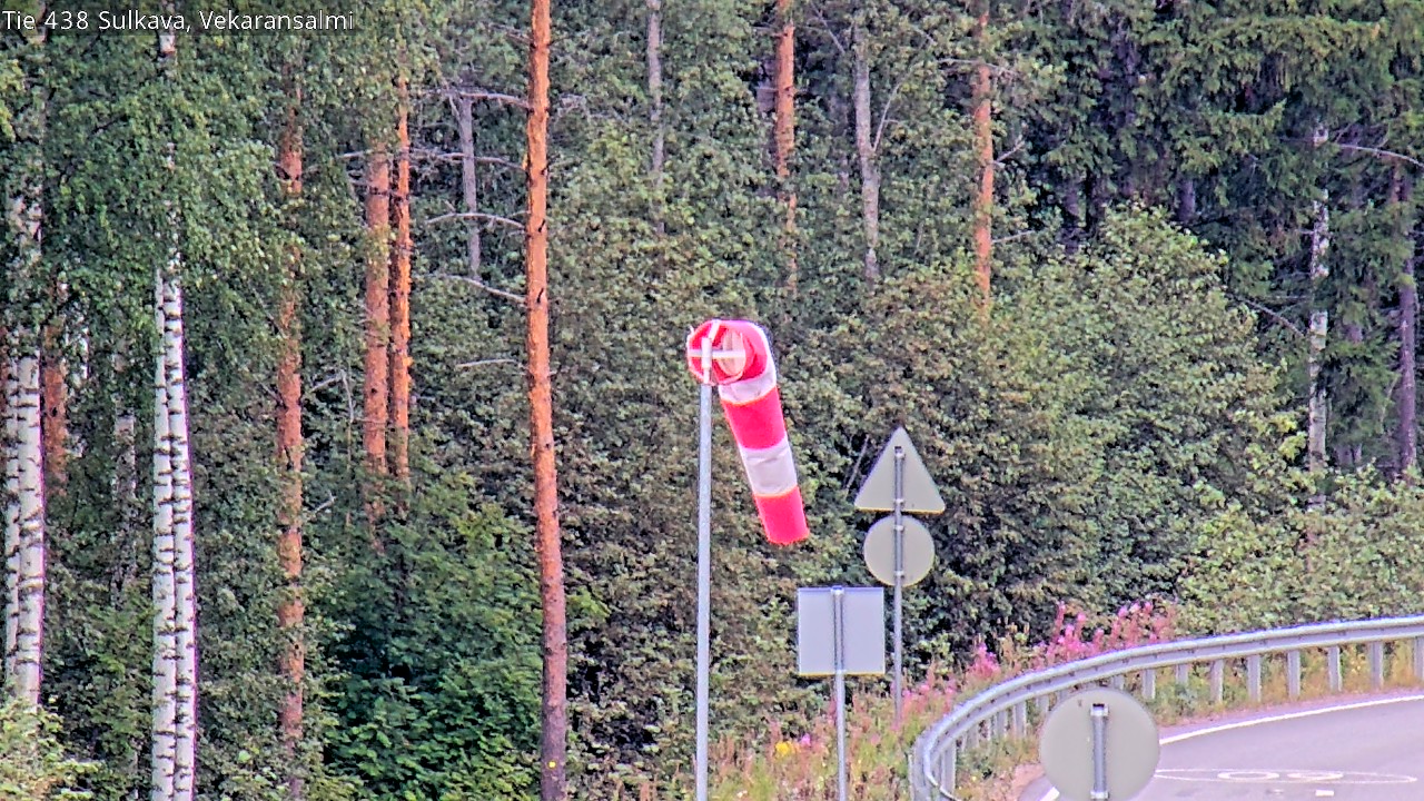 Weather Camera Image Road 438, Sulkava, Vekaransalmi, Sulkava, Etelä-Savo