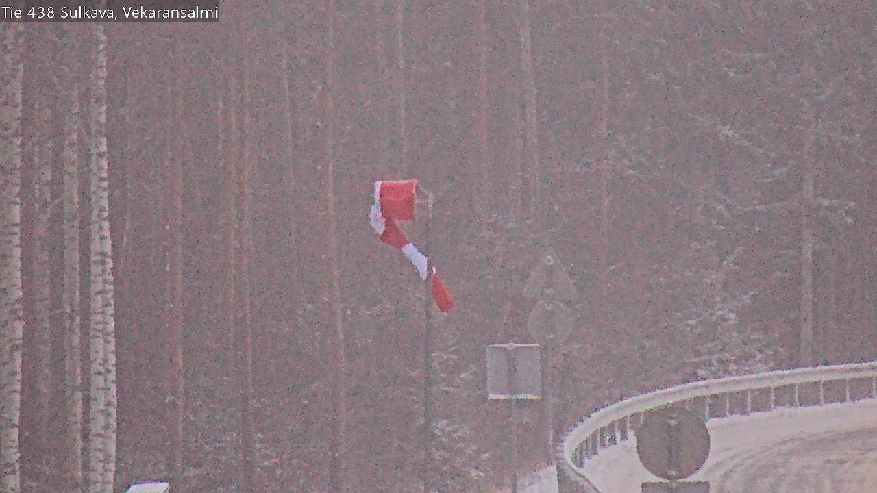 Weather Camera Image Väg 438, Sulkava, Vekaransalmi, Sulkava, Etelä-Savo