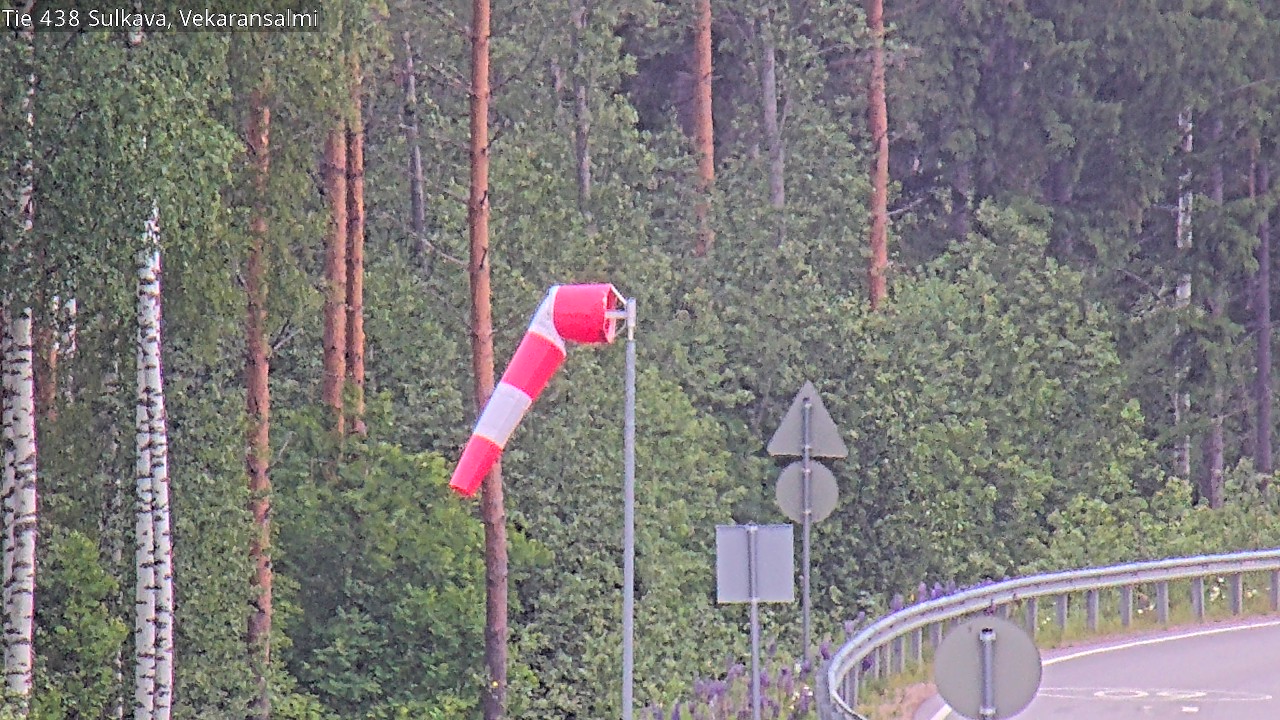Weather Camera Image Road 438, Sulkava, Vekaransalmi, Sulkava, Etelä-Savo
