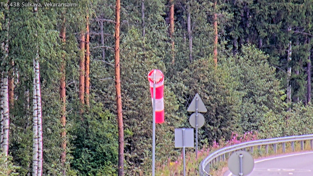 Weather Camera Image Road 438, Sulkava, Vekaransalmi, Sulkava, Etelä-Savo
