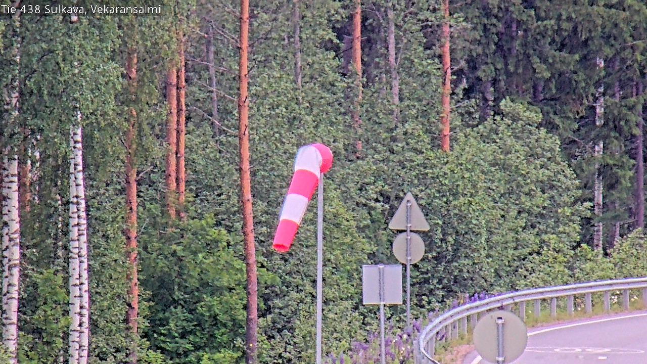 Weather Camera Image Road 438, Sulkava, Vekaransalmi, Sulkava, Etelä-Savo