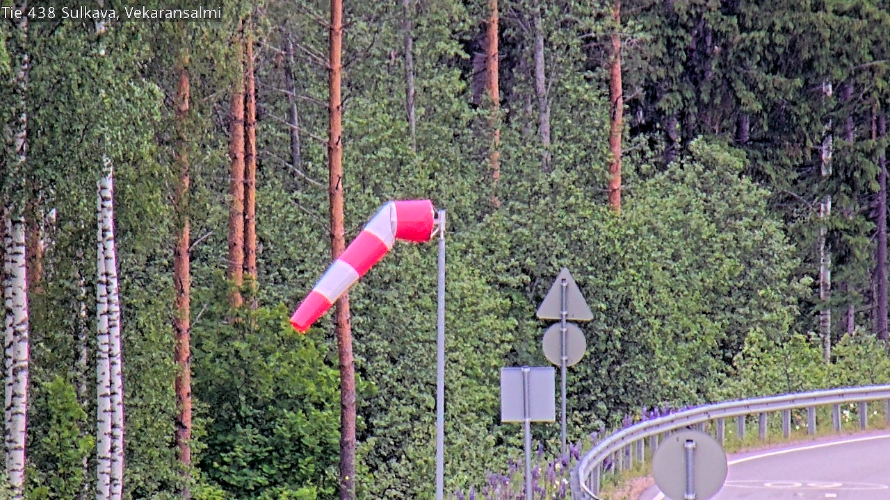 Weather Camera Image Road 438, Sulkava, Vekaransalmi, Sulkava, Etelä-Savo