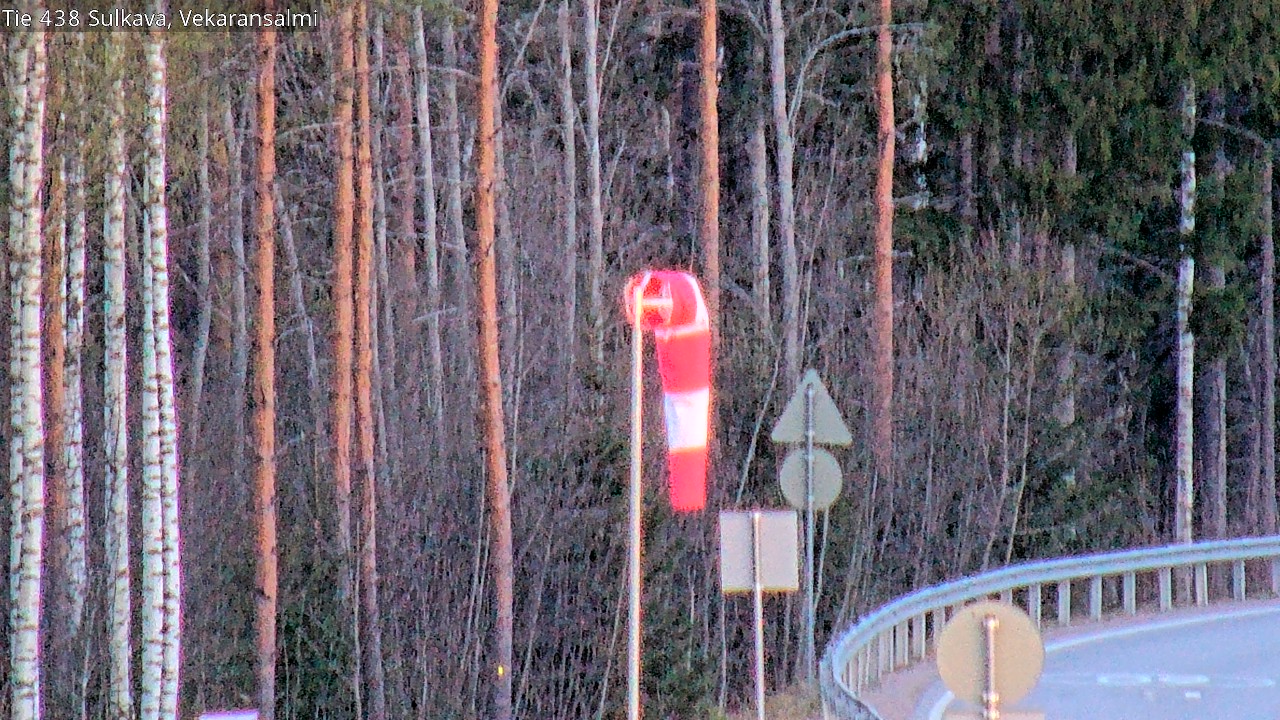 Weather Camera Image Road 438, Sulkava, Vekaransalmi, Sulkava, Etelä-Savo