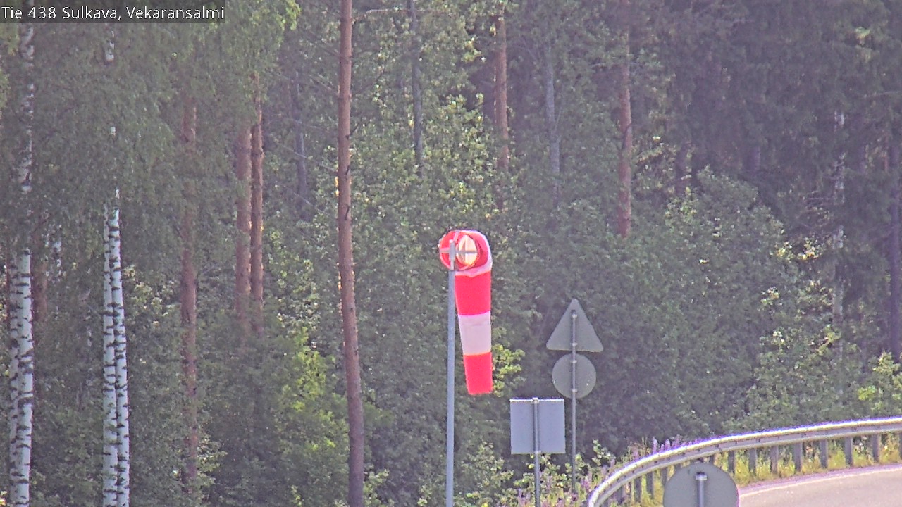 Weather Camera Image Road 438, Sulkava, Vekaransalmi, Sulkava, Etelä-Savo