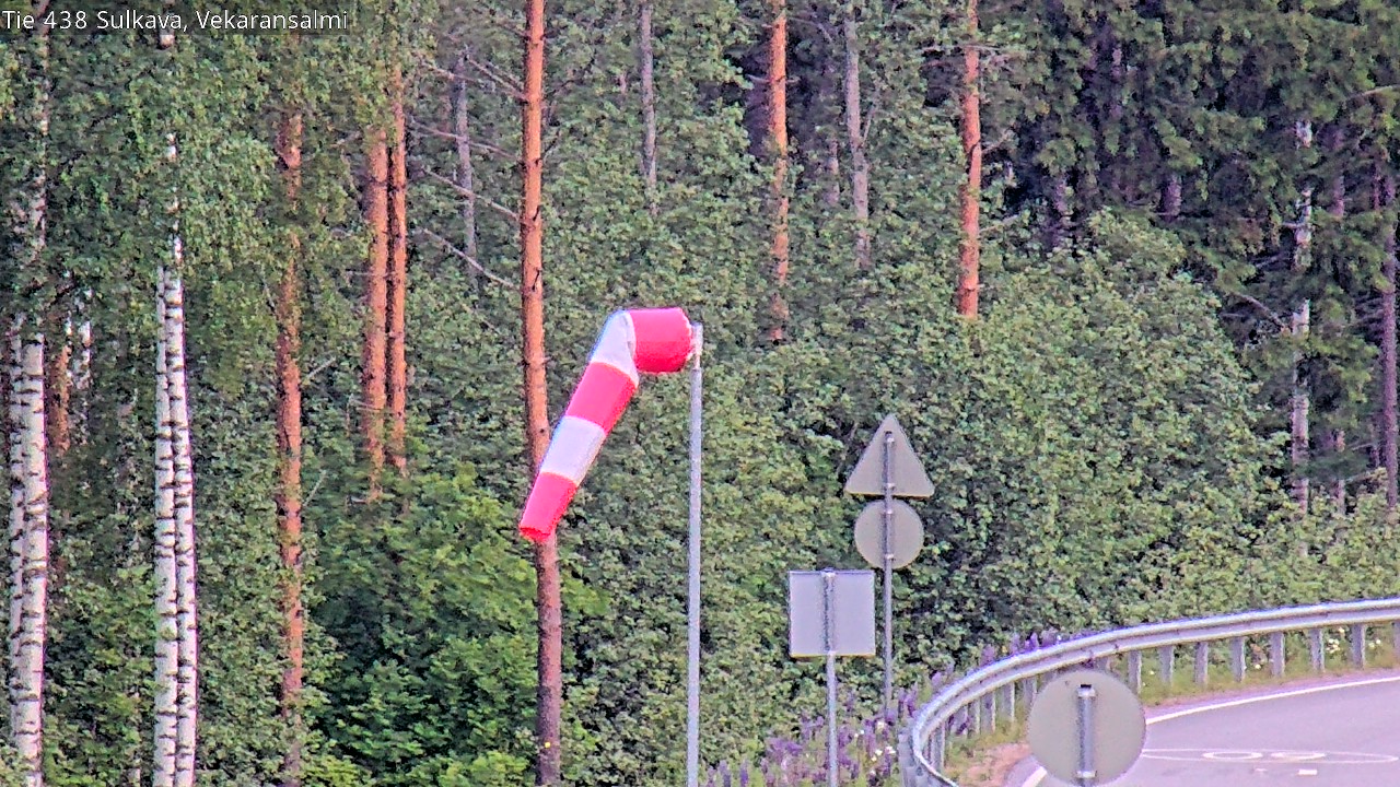 Weather Camera Image Road 438, Sulkava, Vekaransalmi, Sulkava, Etelä-Savo