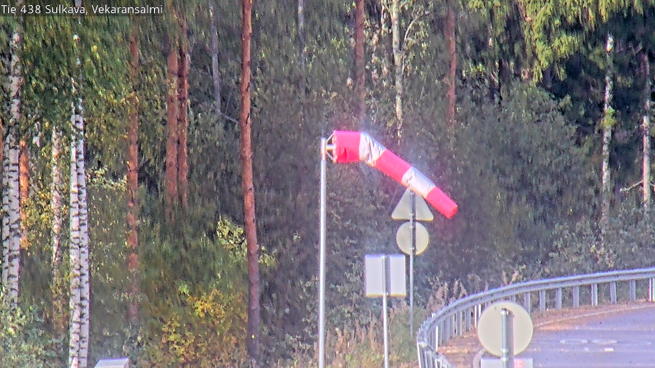 Weather Camera Image Road 438, Sulkava, Vekaransalmi, Sulkava, Etelä-Savo