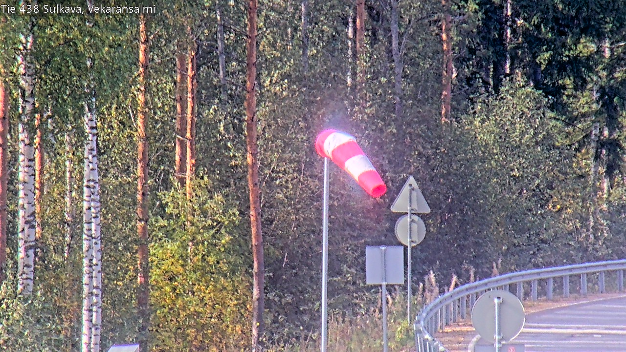 Weather Camera Image Road 438, Sulkava, Vekaransalmi, Sulkava, Etelä-Savo