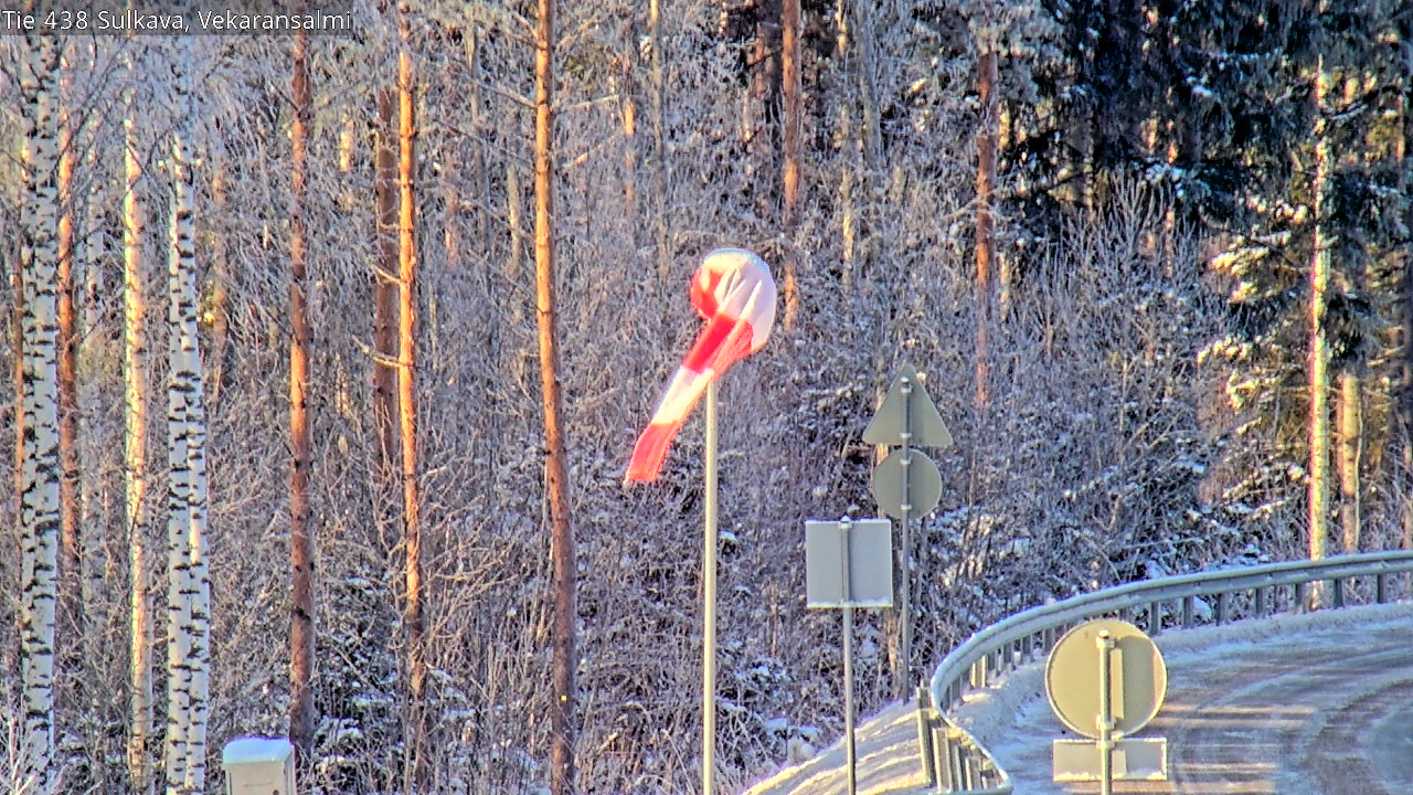 Weather Camera Image Road 438, Sulkava, Vekaransalmi, Sulkava, Etelä-Savo