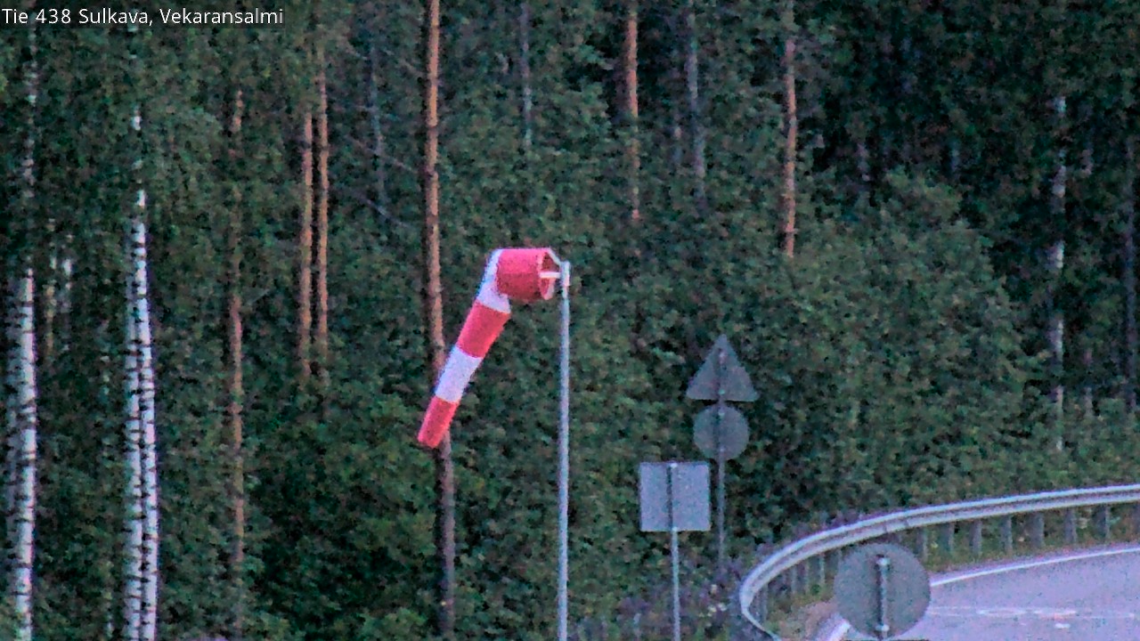 Weather Camera Image Road 438, Sulkava, Vekaransalmi, Sulkava, Etelä-Savo