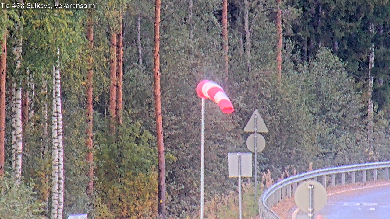 Weather Camera Image Road 438, Sulkava, Vekaransalmi, Sulkava, Etelä-Savo