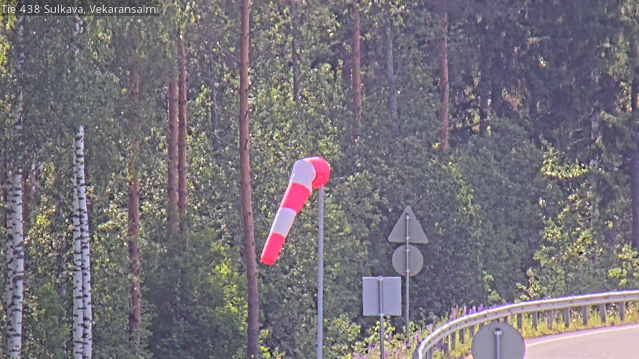 Weather Camera Image Road 438, Sulkava, Vekaransalmi, Sulkava, Etelä-Savo