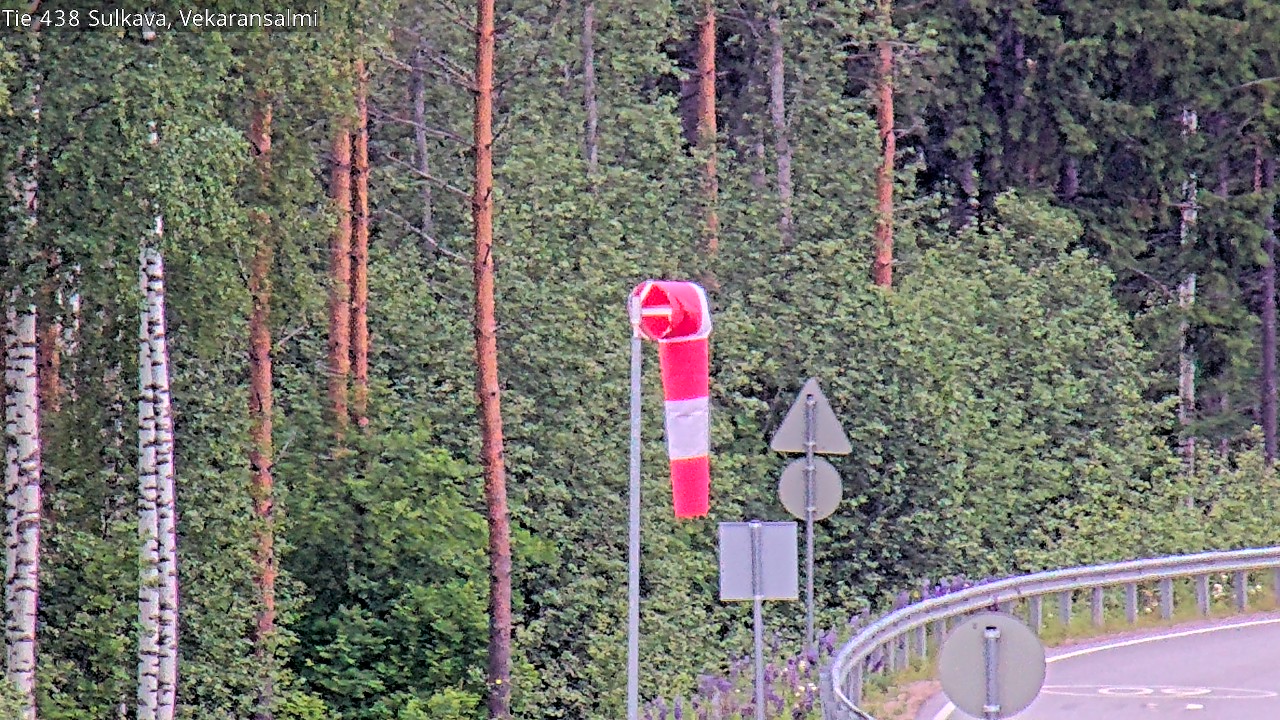 Weather Camera Image Road 438, Sulkava, Vekaransalmi, Sulkava, Etelä-Savo