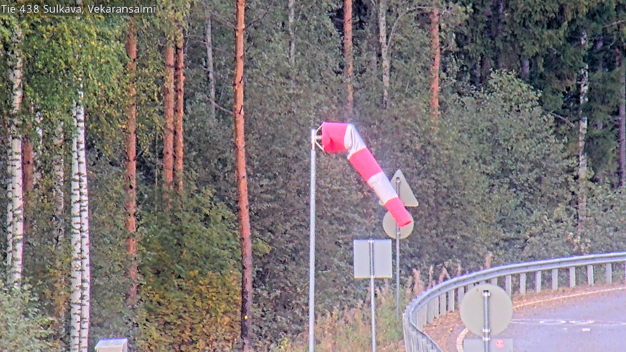 Weather Camera Image Road 438, Sulkava, Vekaransalmi, Sulkava, Etelä-Savo