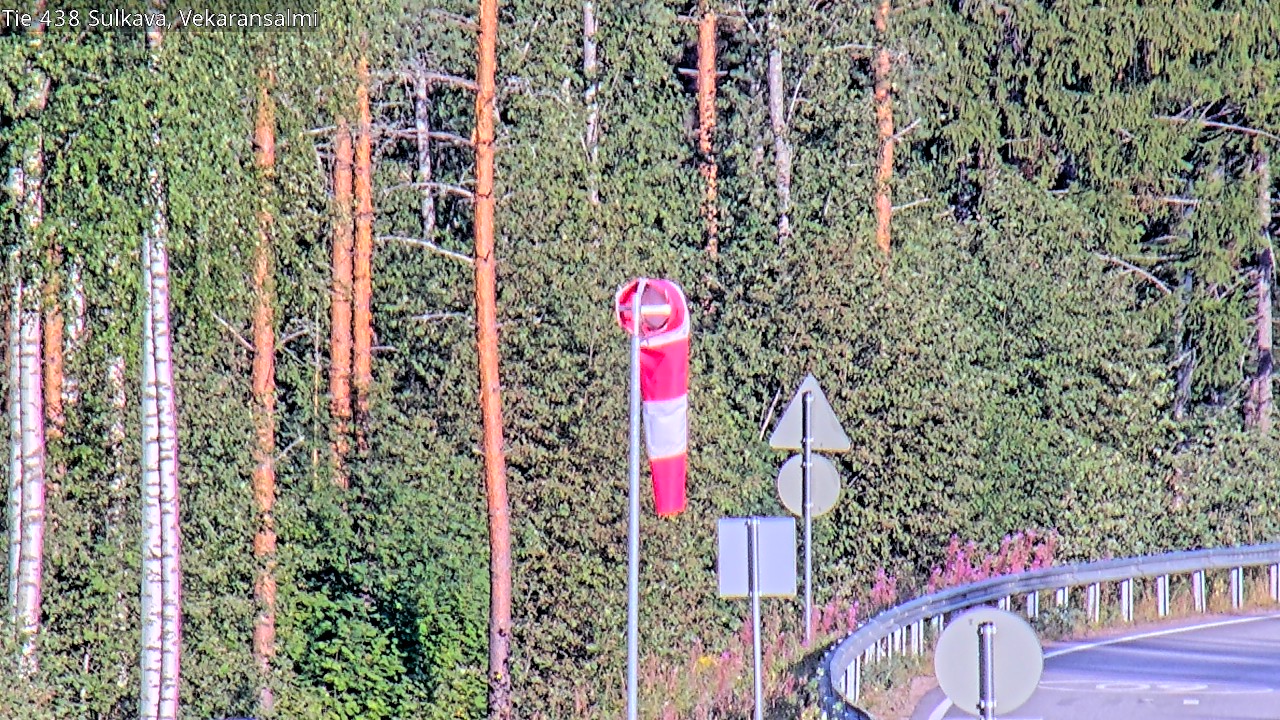 Weather Camera Image Road 438, Sulkava, Vekaransalmi, Sulkava, Etelä-Savo