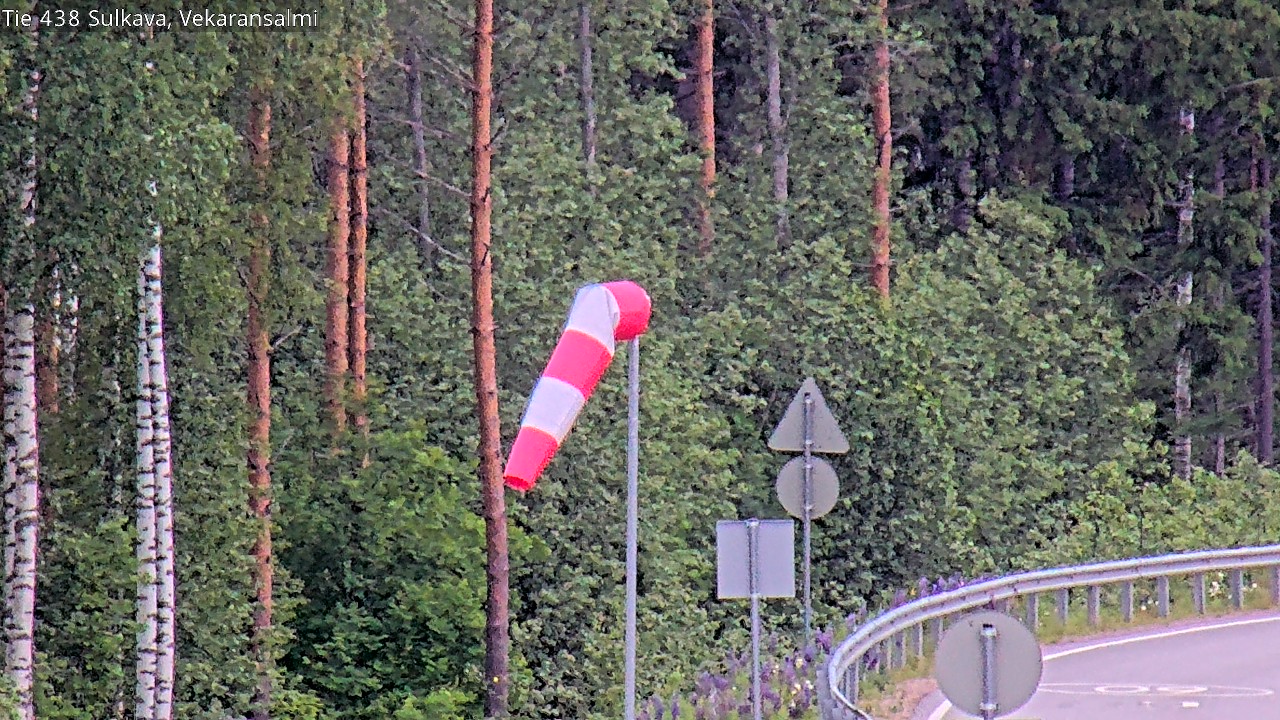 Weather Camera Image Road 438, Sulkava, Vekaransalmi, Sulkava, Etelä-Savo
