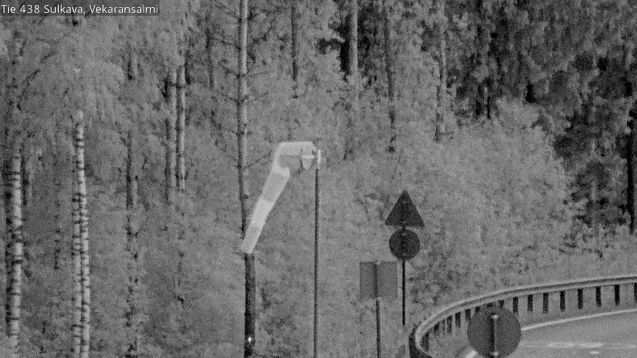 Weather Camera Image Road 438, Sulkava, Vekaransalmi, Sulkava, Etelä-Savo