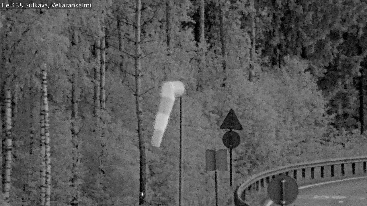 Weather Camera Image Road 438, Sulkava, Vekaransalmi, Sulkava, Etelä-Savo