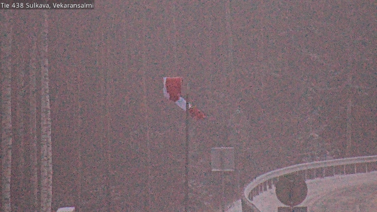 Weather Camera Image Väg 438, Sulkava, Vekaransalmi, Sulkava, Etelä-Savo
