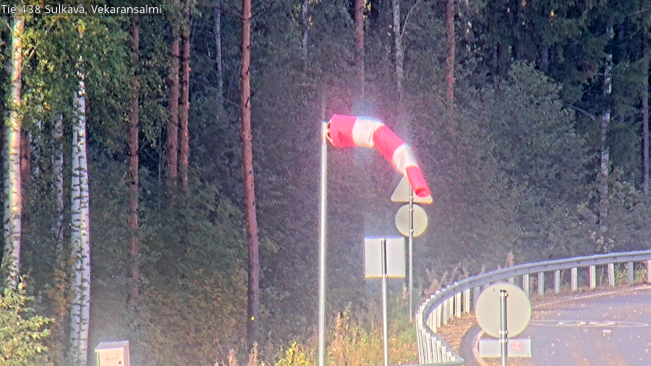 Weather Camera Image Road 438, Sulkava, Vekaransalmi, Sulkava, Etelä-Savo