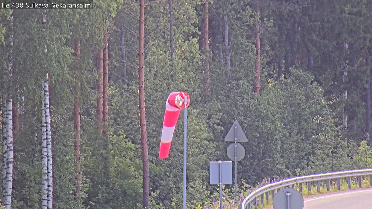 Weather Camera Image Road 438, Sulkava, Vekaransalmi, Sulkava, Etelä-Savo