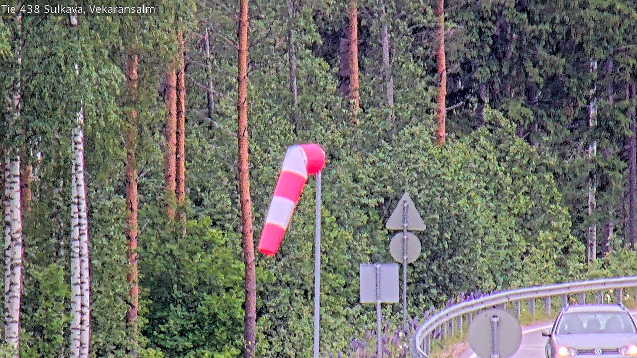 Weather Camera Image Road 438, Sulkava, Vekaransalmi, Sulkava, Etelä-Savo
