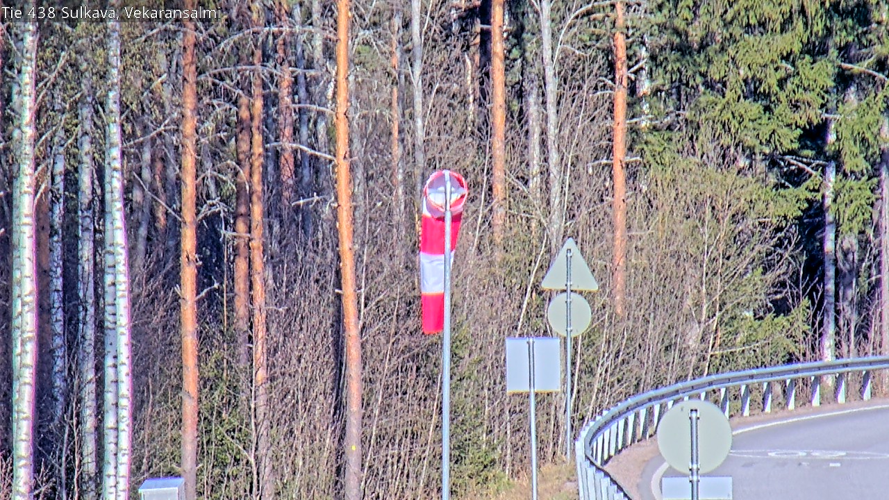 Weather Camera Image Road 438, Sulkava, Vekaransalmi, Sulkava, Etelä-Savo
