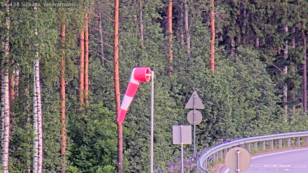 Weather Camera Image Road 438, Sulkava, Vekaransalmi, Sulkava, Etelä-Savo