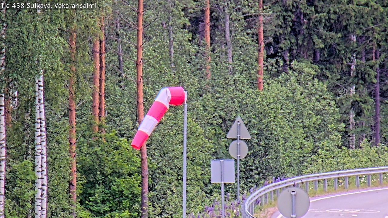 Weather Camera Image Road 438, Sulkava, Vekaransalmi, Sulkava, Etelä-Savo