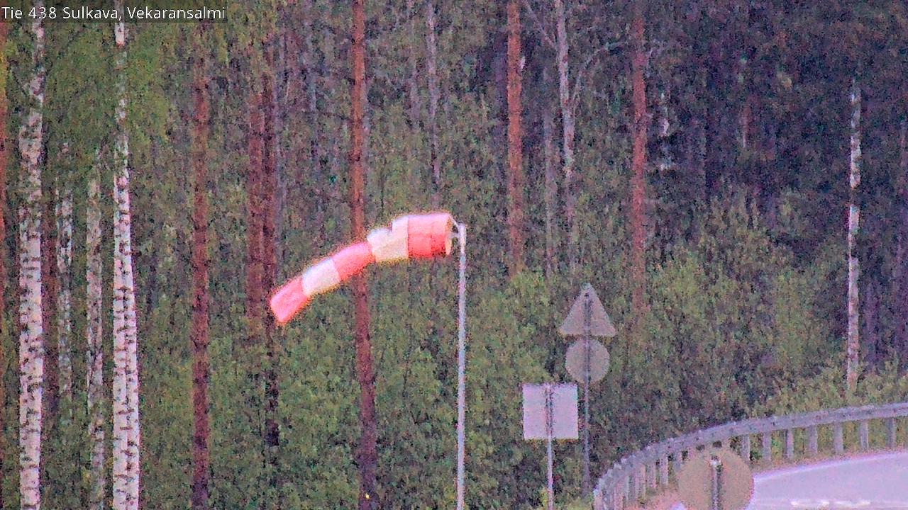 Weather Camera Image Road 438, Sulkava, Vekaransalmi, Sulkava, Etelä-Savo
