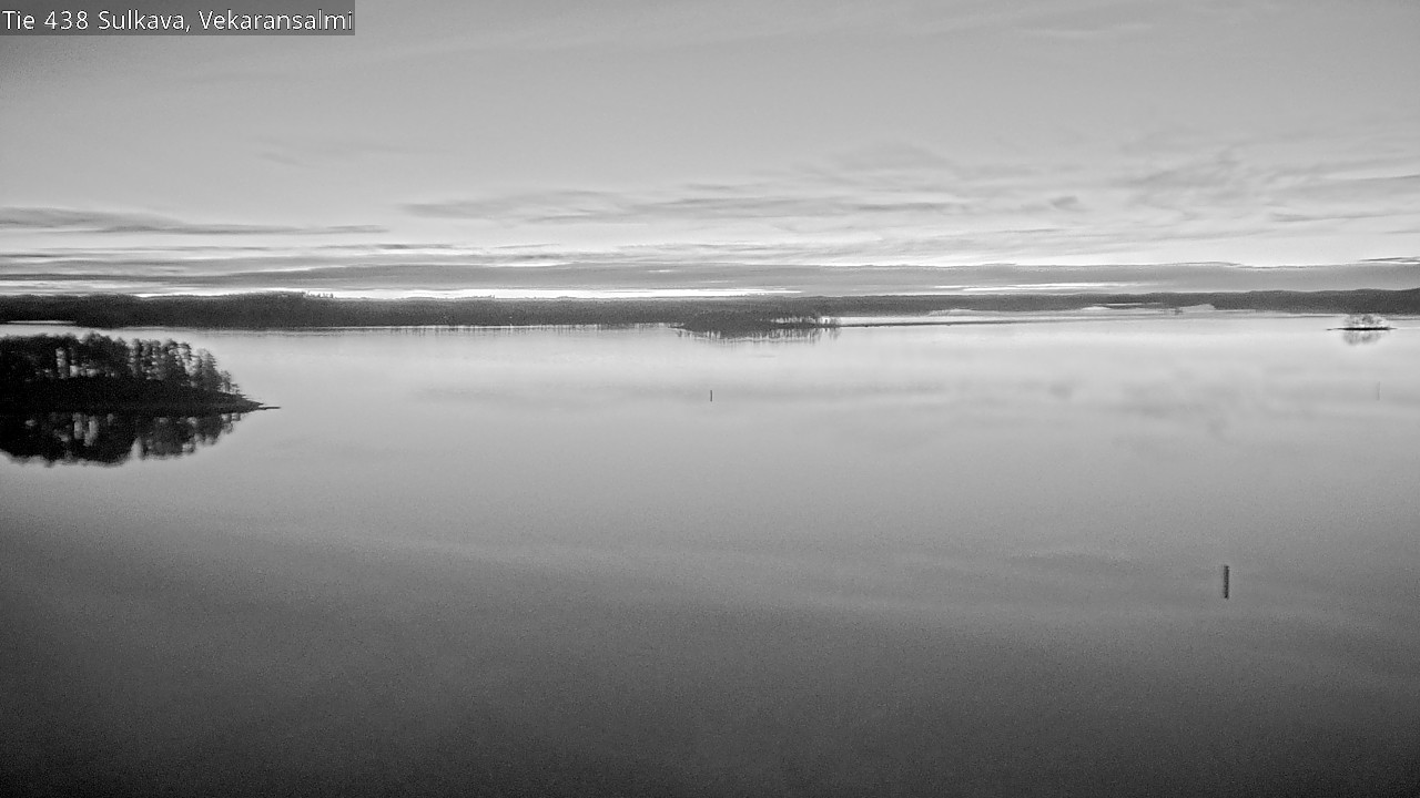 Weather Camera Image Väg 438, Sulkava, Vekaransalmi, Sulkava, Etelä-Savo