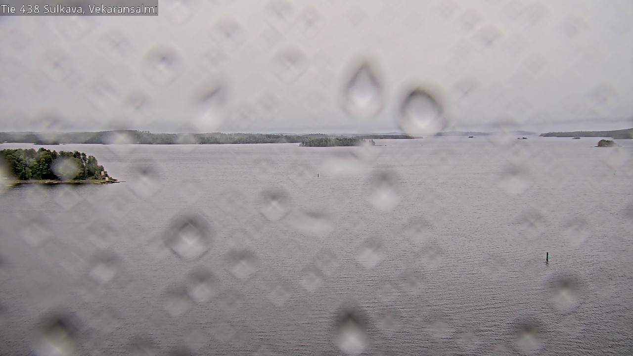Weather Camera Image Väg 438, Sulkava, Vekaransalmi, Sulkava, Etelä-Savo