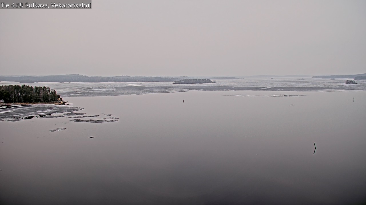 Weather Camera Image Road 438, Sulkava, Vekaransalmi, Sulkava, Etelä-Savo