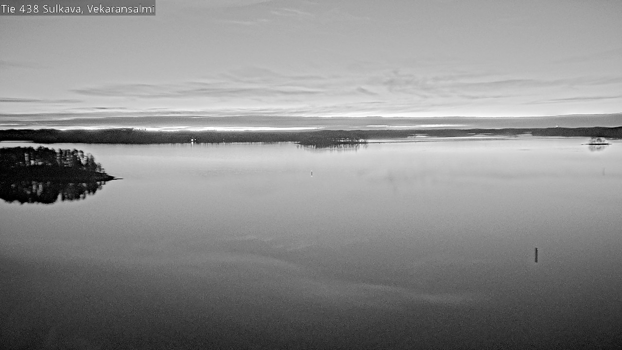 Weather Camera Image Väg 438, Sulkava, Vekaransalmi, Sulkava, Etelä-Savo