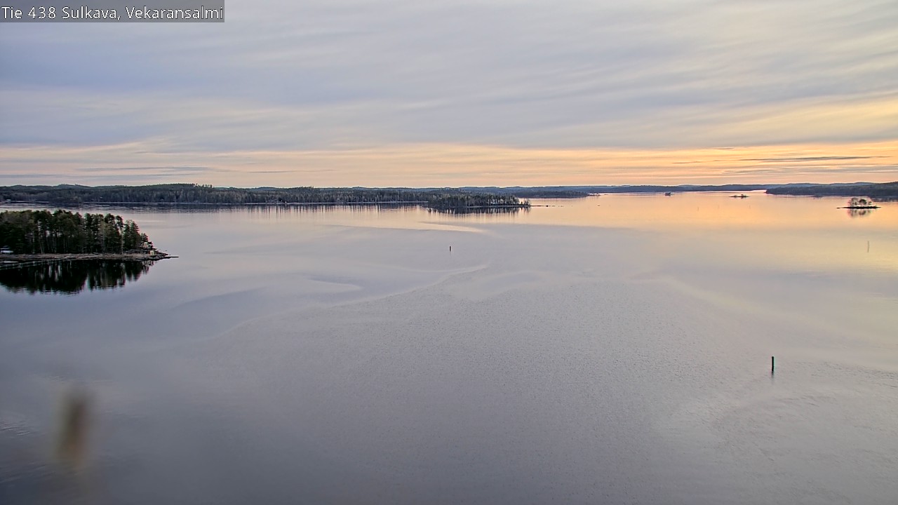 Weather Camera Image Väg 438, Sulkava, Vekaransalmi, Sulkava, Etelä-Savo