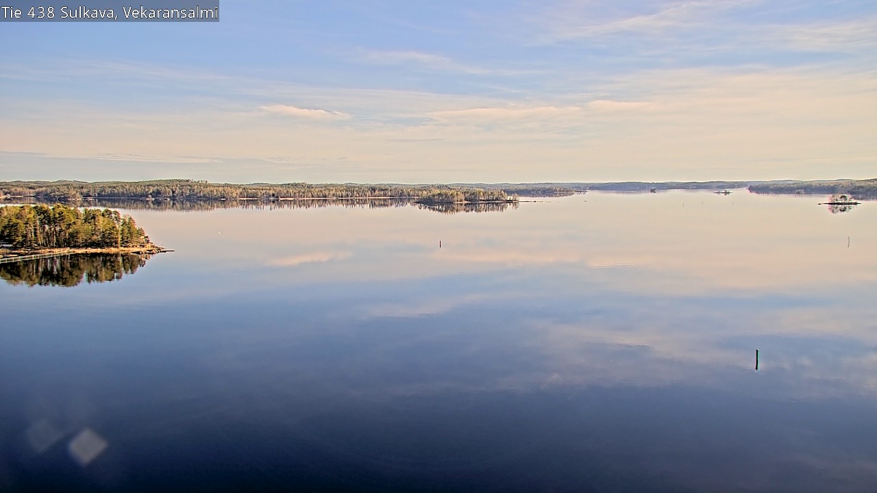 Weather Camera Image Väg 438, Sulkava, Vekaransalmi, Sulkava, Etelä-Savo