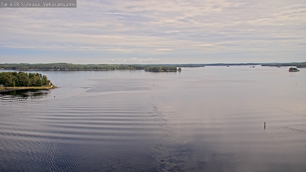 Weather Camera Image Road 438, Sulkava, Vekaransalmi, Sulkava, Etelä-Savo