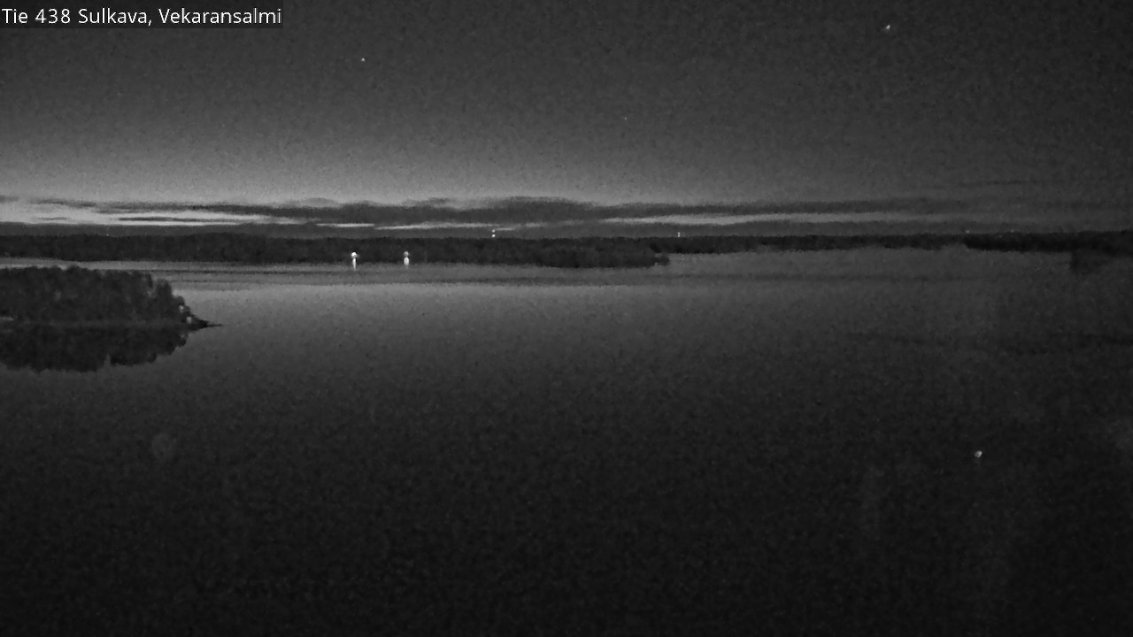 Weather Camera Image Väg 438, Sulkava, Vekaransalmi, Sulkava, Etelä-Savo