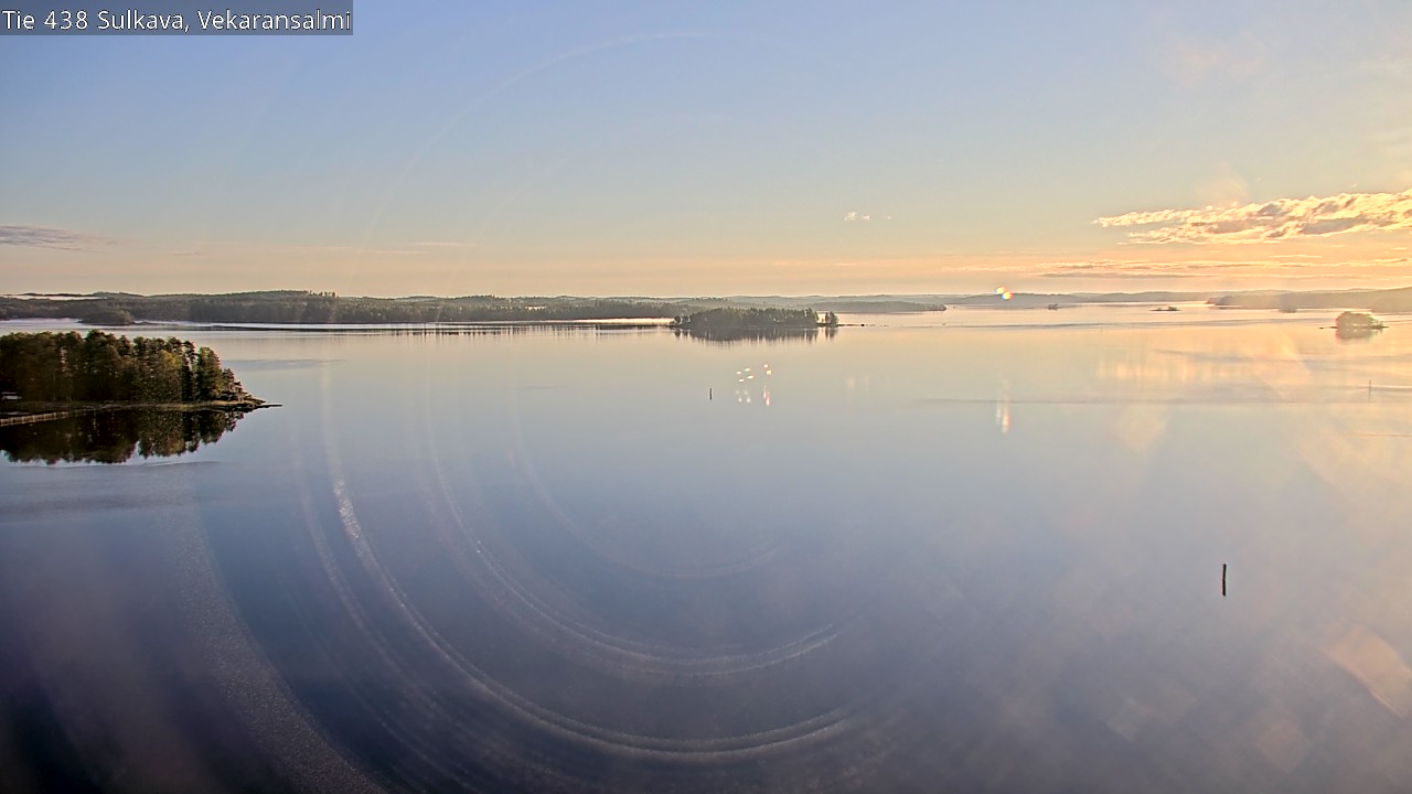 Weather Camera Image Road 438, Sulkava, Vekaransalmi, Sulkava, Etelä-Savo