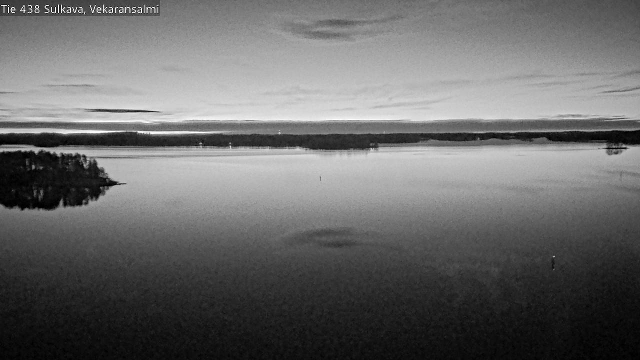 Weather Camera Image Väg 438, Sulkava, Vekaransalmi, Sulkava, Etelä-Savo