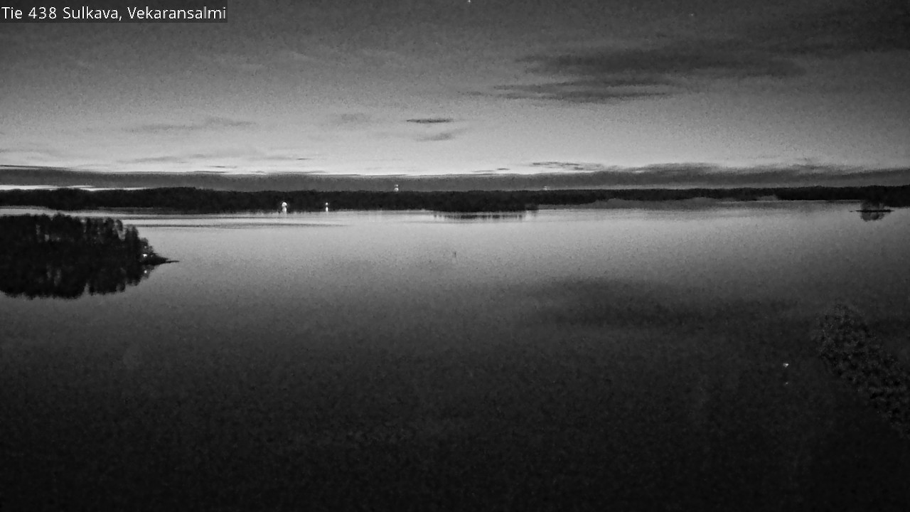 Weather Camera Image Väg 438, Sulkava, Vekaransalmi, Sulkava, Etelä-Savo