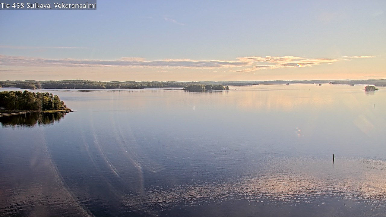 Weather Camera Image Road 438, Sulkava, Vekaransalmi, Sulkava, Etelä-Savo