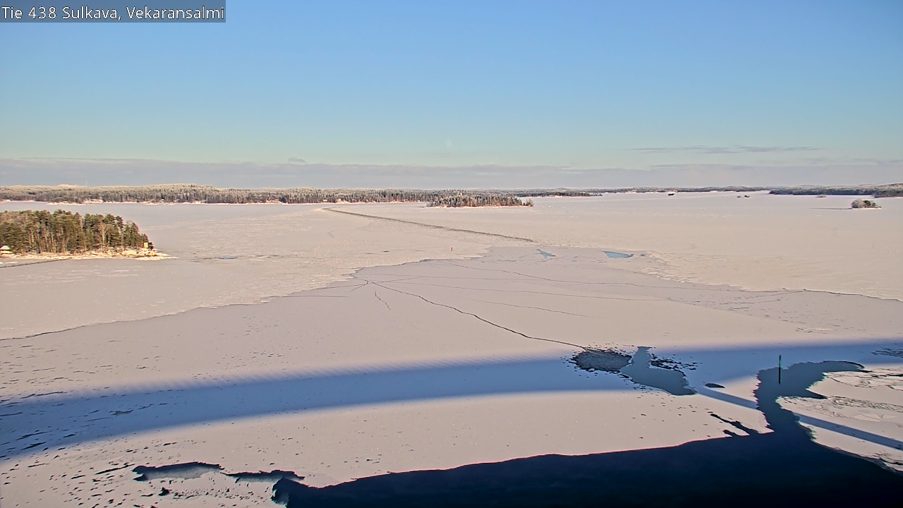 Weather Camera Image Road 438, Sulkava, Vekaransalmi, Sulkava, Etelä-Savo
