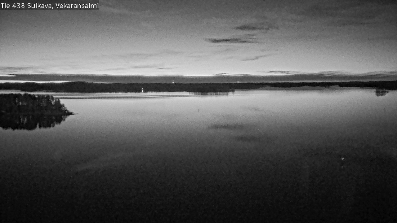Weather Camera Image Väg 438, Sulkava, Vekaransalmi, Sulkava, Etelä-Savo