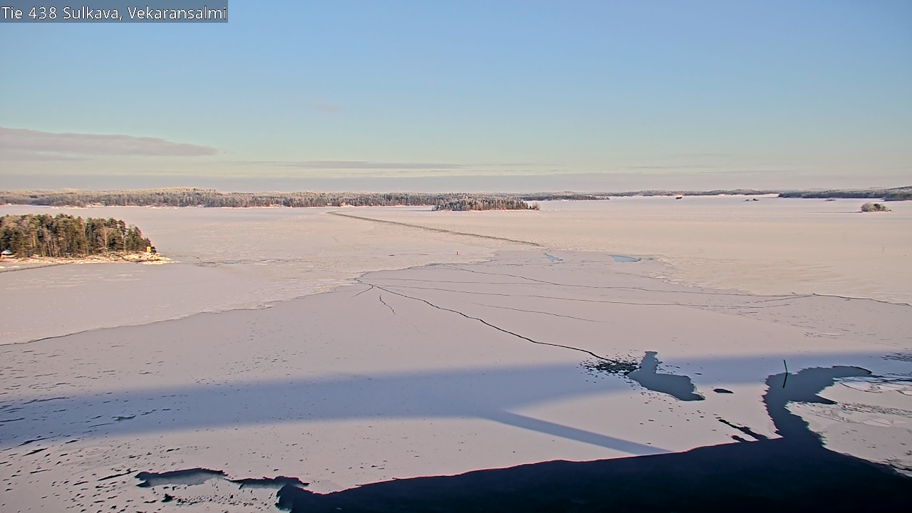 Weather Camera Image Road 438, Sulkava, Vekaransalmi, Sulkava, Etelä-Savo
